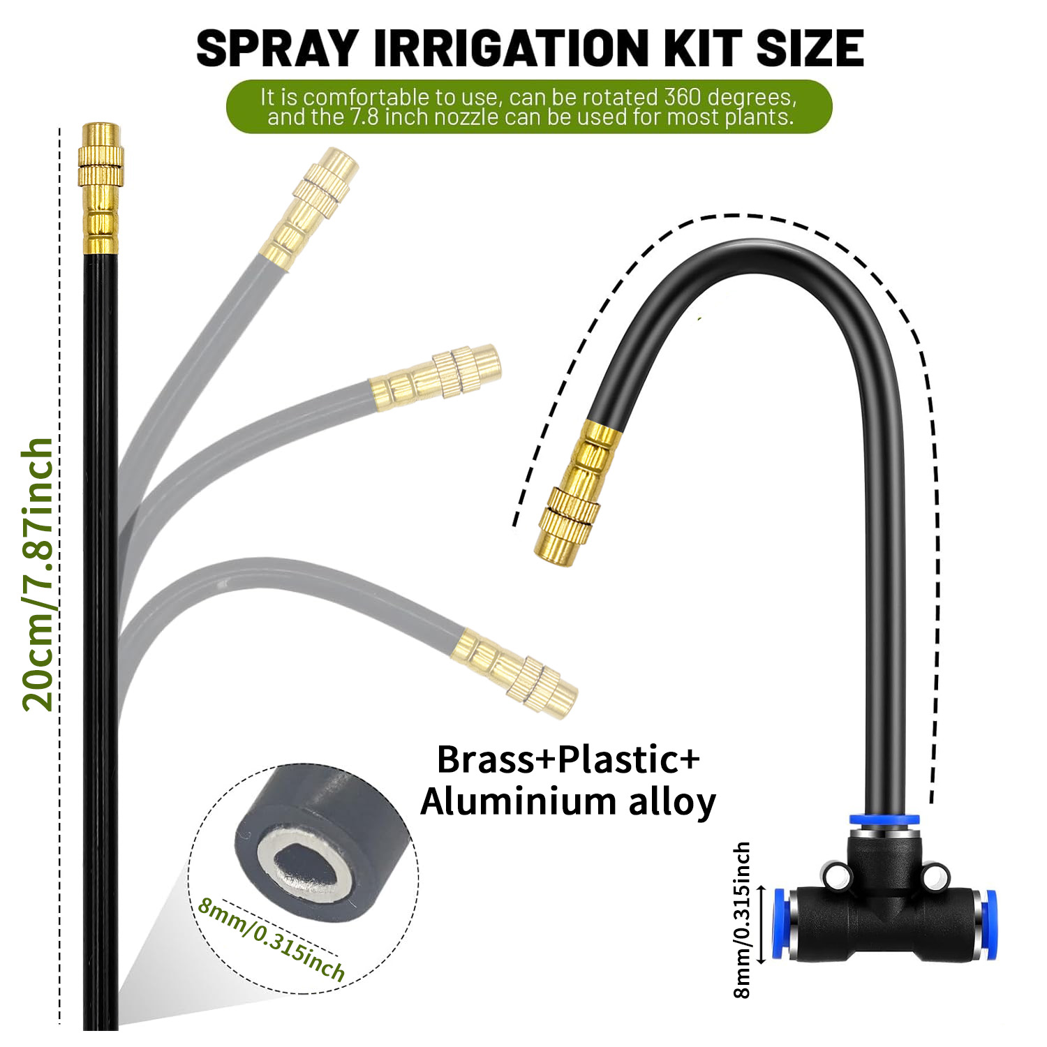 Garden 5/8mm PE Hose Sprayer K - Plant Parent Kit recension och pris